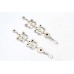 Handmade Women's Earrings 925 Sterling Silver garnet Gem Stones